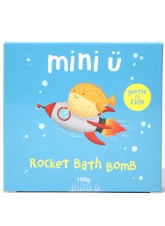 mini-u Pack of 3 Rocket Bath Bombs with Shea Butter - Moisturizing, Vegan, and Cruelty-Free, Perfect for a Luxurious and Soothing Bath Experience, Ideal Gift for Any Occasion  - Image 2