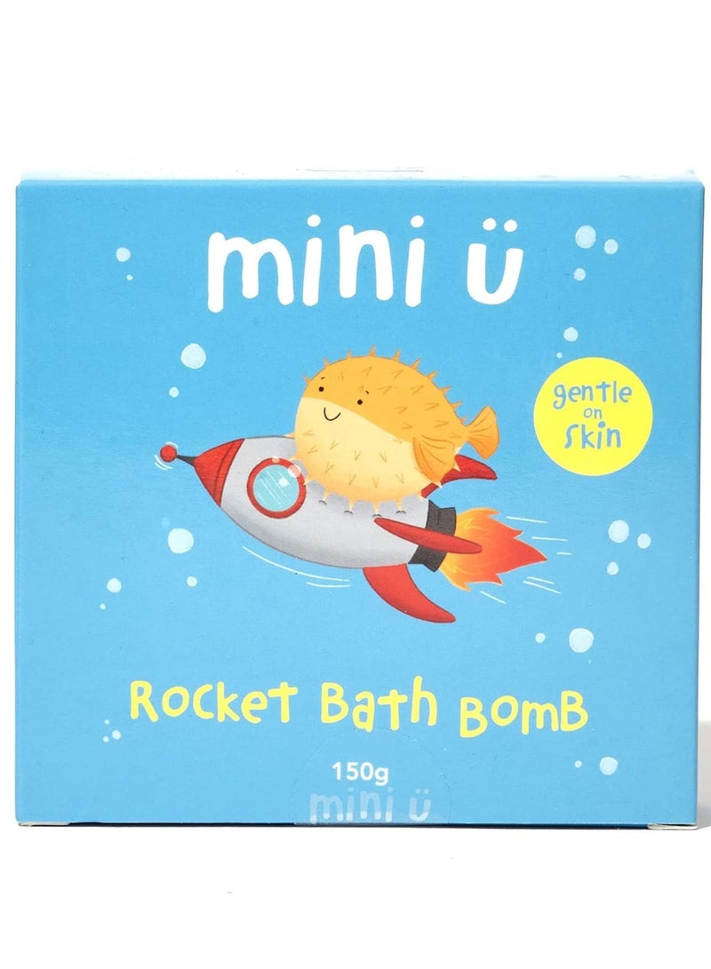 Mini U Pack of 3 Rocket Bath Bombs with Shea Butter - Moisturizing, Vegan, and Cruelty-Free, Perfect for a Luxurious and Soothing Bath Experience, Ideal Gift for Any Occasion - Image 2