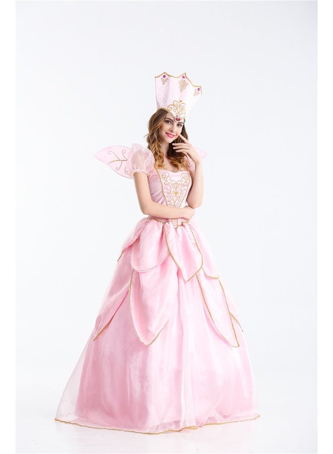 Gala Peach Princess Halloween Adult Costume - Image 3