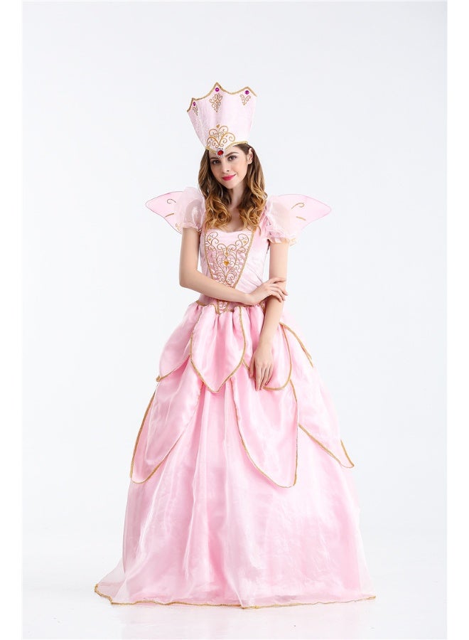 Gala Peach Princess Halloween Adult Costume - Image 5