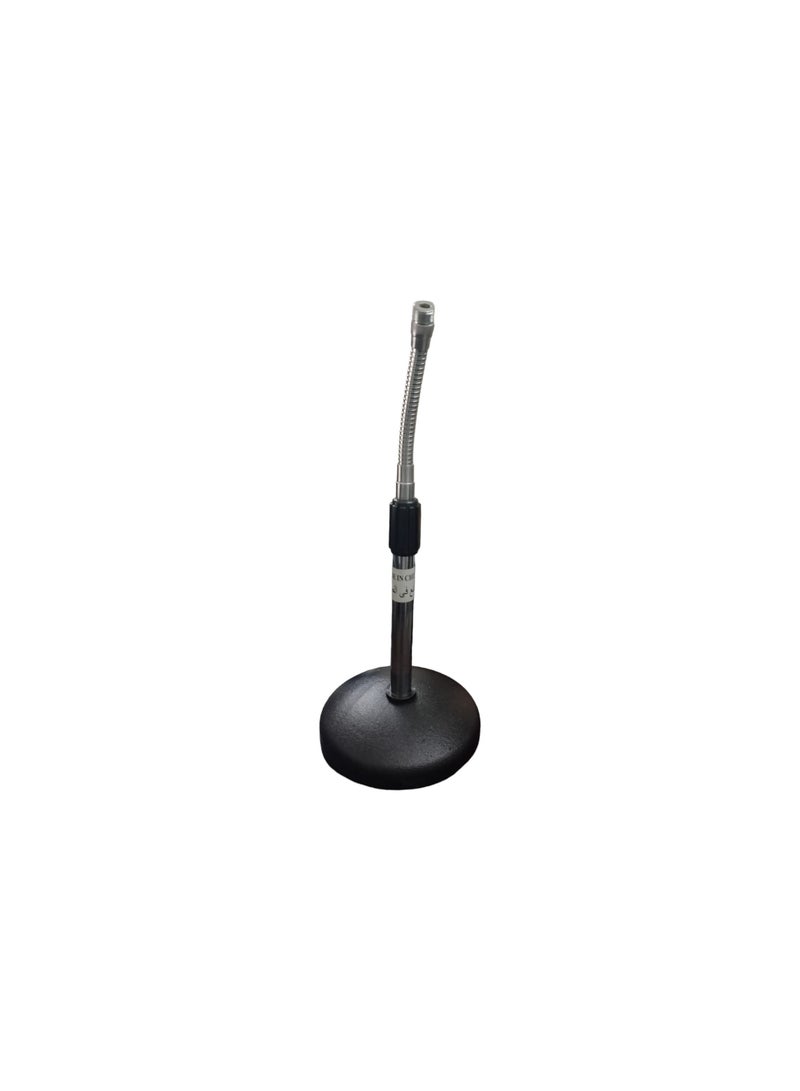 Microphone Desk Stand black and silver - Image 4