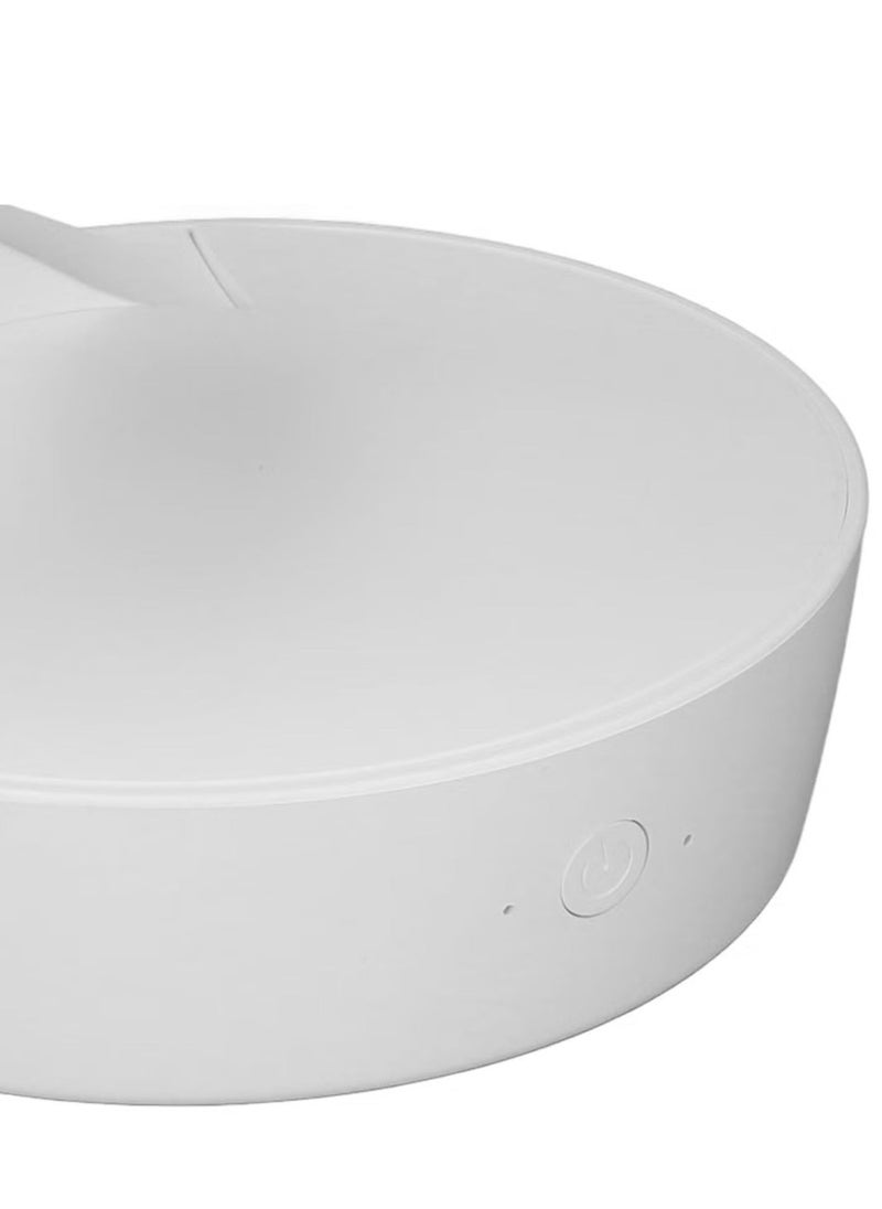 TIGER Modern Spiral Bedside Lamp with Innovative 3D Visual Levitation Ball LED Light, Stylish Night Light for Bedroom, Living Room, or Office, Sleek Gray Design, Perfect for Home Decor and Relaxation, Energy-Efficient and Eye-Catching LED Table Lamp - Image 5