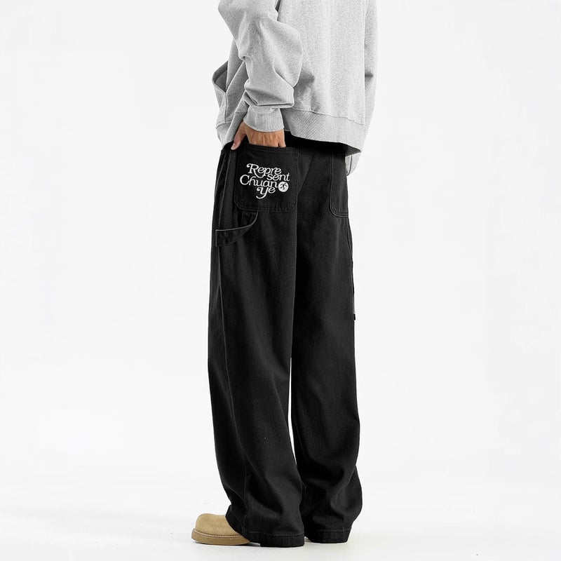 Unisex Casual Daily Denim Jeans - Image 5