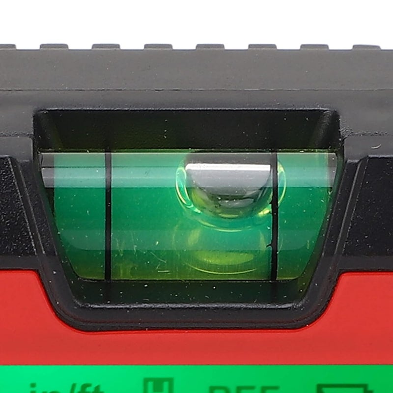 صندوق المستوى الرقمي الأحمر، مقياس الزوايا، منقلة إلكترونية بتصميم مغناطيسي لقياسات النجارة الدقيقة - Image 5