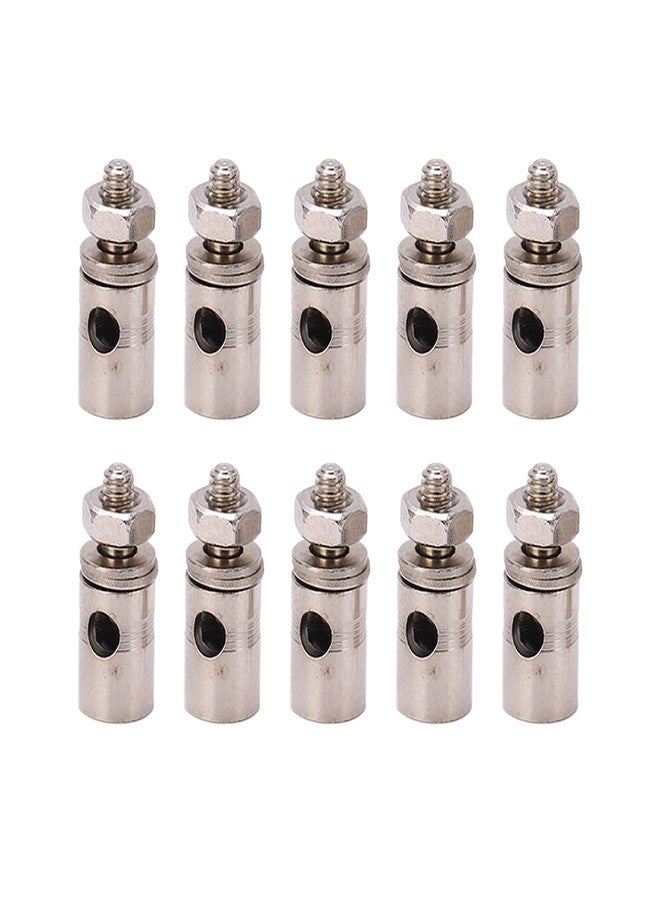 Dilwe موصلات قضبان الدفع RC من ديلوي، 10 قطع من الفولاذ المقاوم للصدأ، موصلات قضبان الدفع 1.8 مم لربط الطائرات النموذجية RC - Image 1