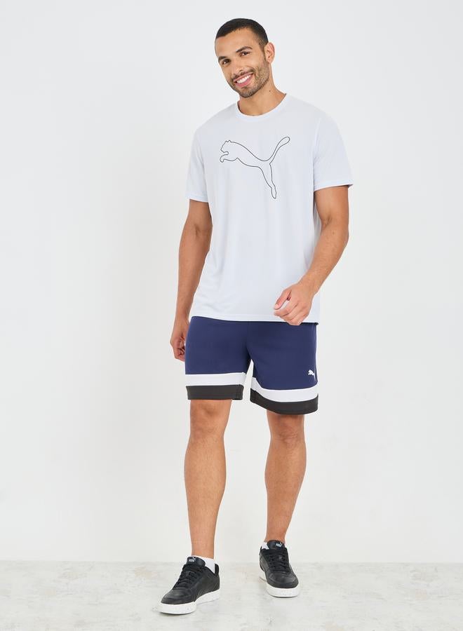 PUMA Individual Rise Drawstring Waistband Shorts - Image 2