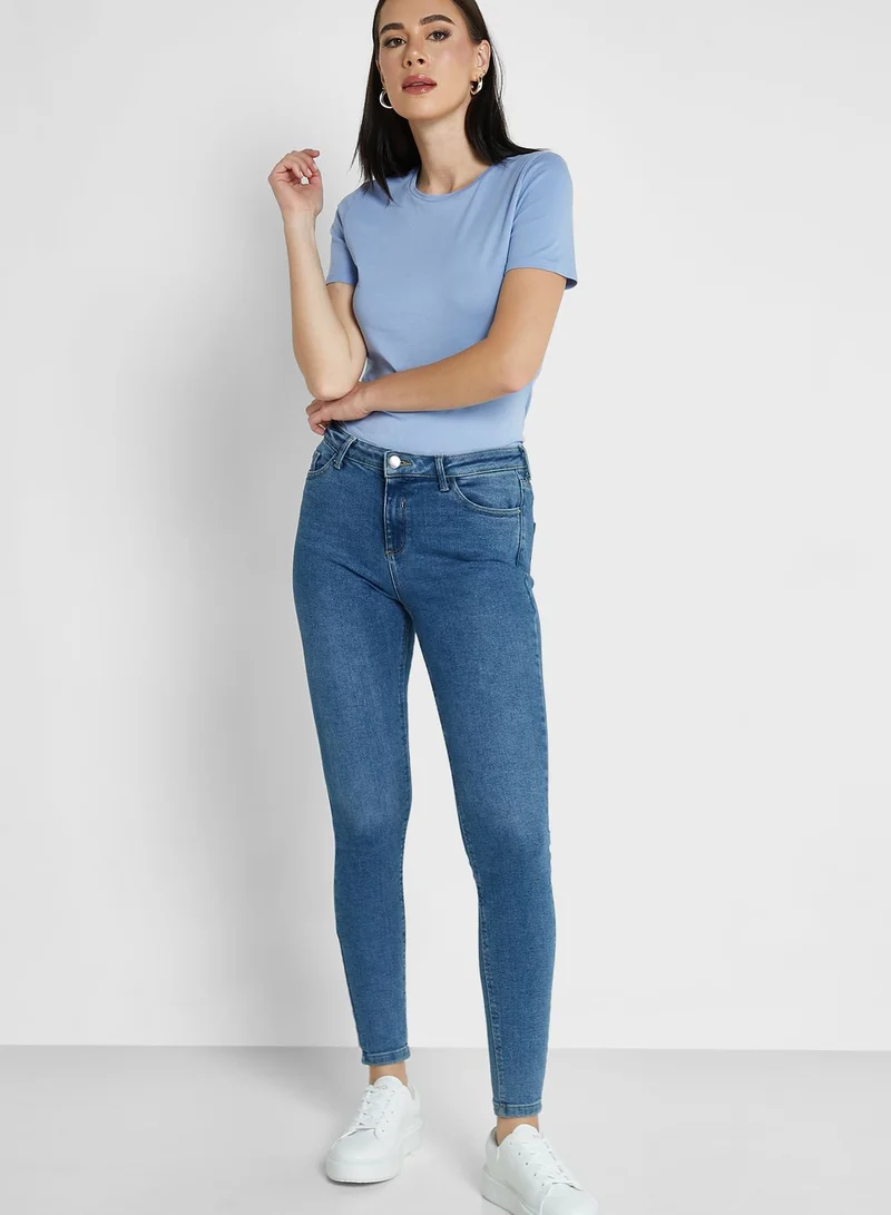 Marks & Spencer Cotton Rich Slim Fit T-Shirt