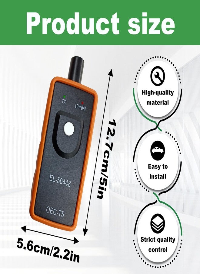 LTDCVTR GM Automotive Tire Pressure Monitor TPMS Reset & Relearn Tool |Tire Pressure Monitor Sensor Activation Tool Compatible with EL-50448 OEC-T5 |Fits Most GM Series Vehicles(2006-2021 Model Years) - Image 2
