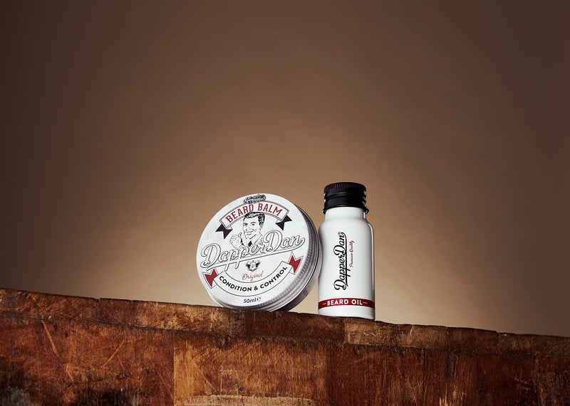 Dapper Dan Nourishing Beard Balm, Blend of Essential Oils And Waxes to Shape, Style and Nourish Moustaches and Beard, Vanilla and Raspberry Scent, 1.69 fl oz - Image 5