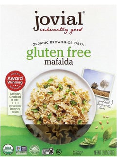 Jovial Organic Brown Rice Pasta Mafalda 12 oz (340 g) 