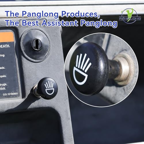 Panglong Universal Golf Cart Light Switch, Push Pull Headlight Switch Button-12Volt Replace for Golf Cart Club Car, Yamaha, EZGO Models, OEM #4034 - Image 2