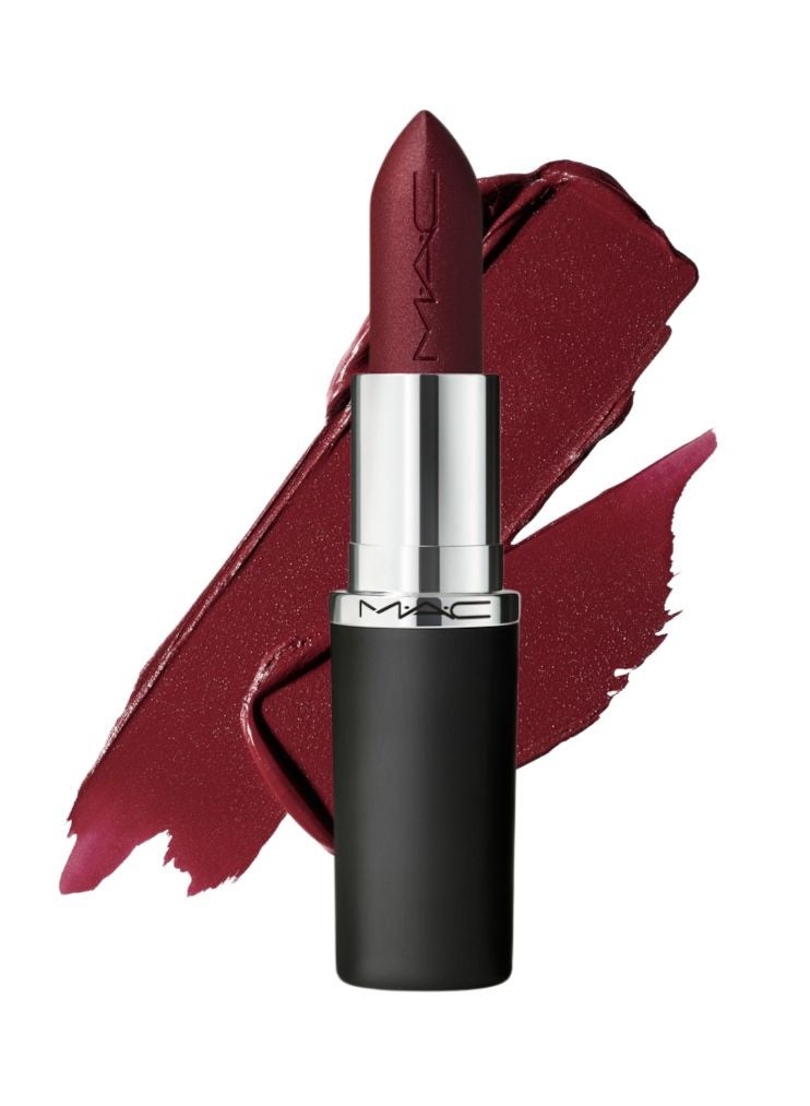 MAC Cosmetics M·A·Cximal Silky Matte Lipstick – Diva | Deep Burgundy Silky Matte Lipstick with 12HR Wear & Moisture 3.5g - Image 1