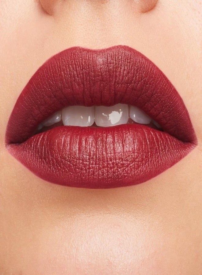MAC Cosmetics M·A·Cximal Silky Matte Lipstick – Diva | Deep Burgundy Silky Matte Lipstick with 12HR Wear & Moisture 3.5g - Image 3