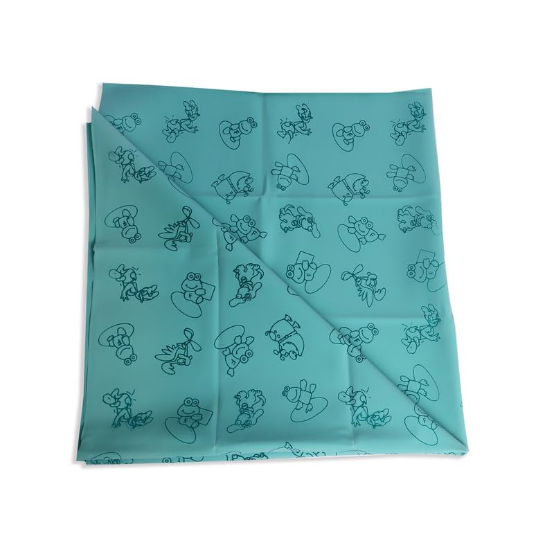 Extra Care Rubber Baby Sleeping Mat/Bed Protector-Multicolor (2 mtr) - Image 3