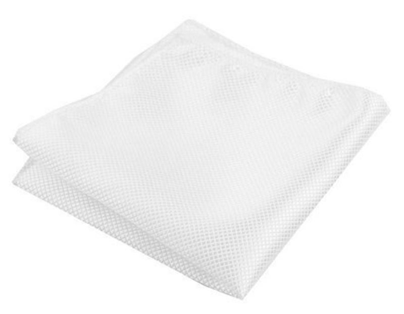 Flairs New York Gentleman's Essentials Weekend Casual White Pocket Square (Marshmallow White [Diamonds Texture]) - Image 4