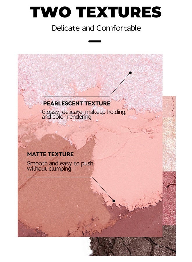 DIMSHOW 5 Colors Eye Shadow Stick, Portable Multi-Functional Shiny Lazy Eye Shadow Pen High Light Contour Eye Silkworm Pen Pearl Waterproof Eye Shadow Stick Pink - Image 3