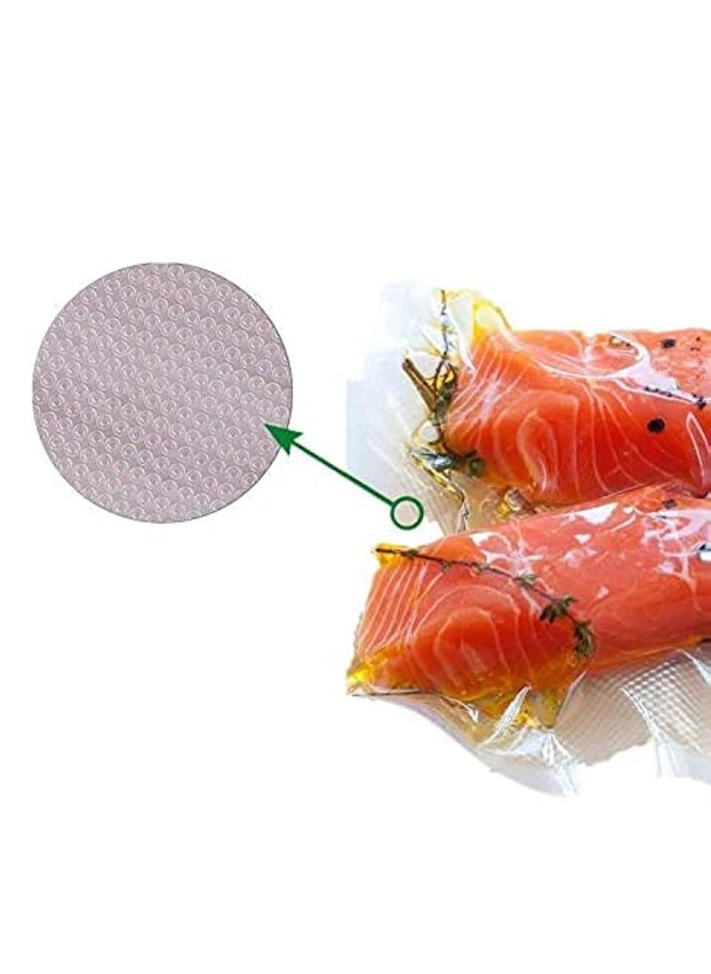 Arabest - 100 Pcs Vacuum Sealer bags for Food Saver 16x24cm，Sous Vide Bags，BPA Free，Puncture Prevention Vacuum Seal Food Saver Bags，Seal a Meal Commercial Grade，Great for Sous Vide Vaccume Sealer PreCut Bag - Image 1