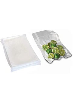 100 Pcs Vacuum Sealer bags for Food Saver 16x24cm，Sous Vide Bags，BPA Free，Puncture Prevention Vacuum Seal Food Saver Bags，Seal a Meal Commercial Grade，Great for Sous Vide Vaccume Sealer PreCut Bag