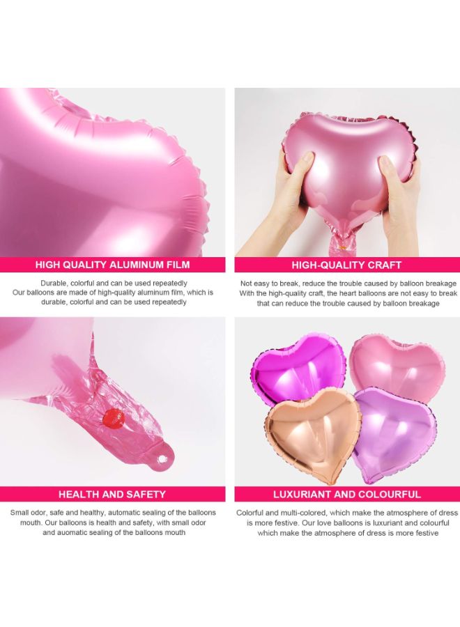 NIBEMINENT Heart Theme Party Decoration Foil Balloon - Image 3