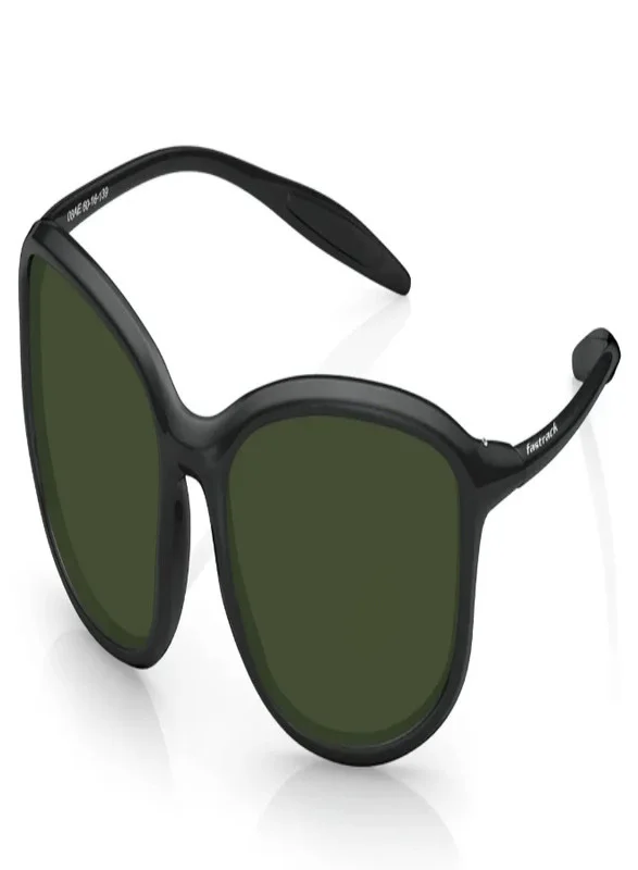 fastrack Black Wraparound Men Sunglasses (P394GR3P|60)