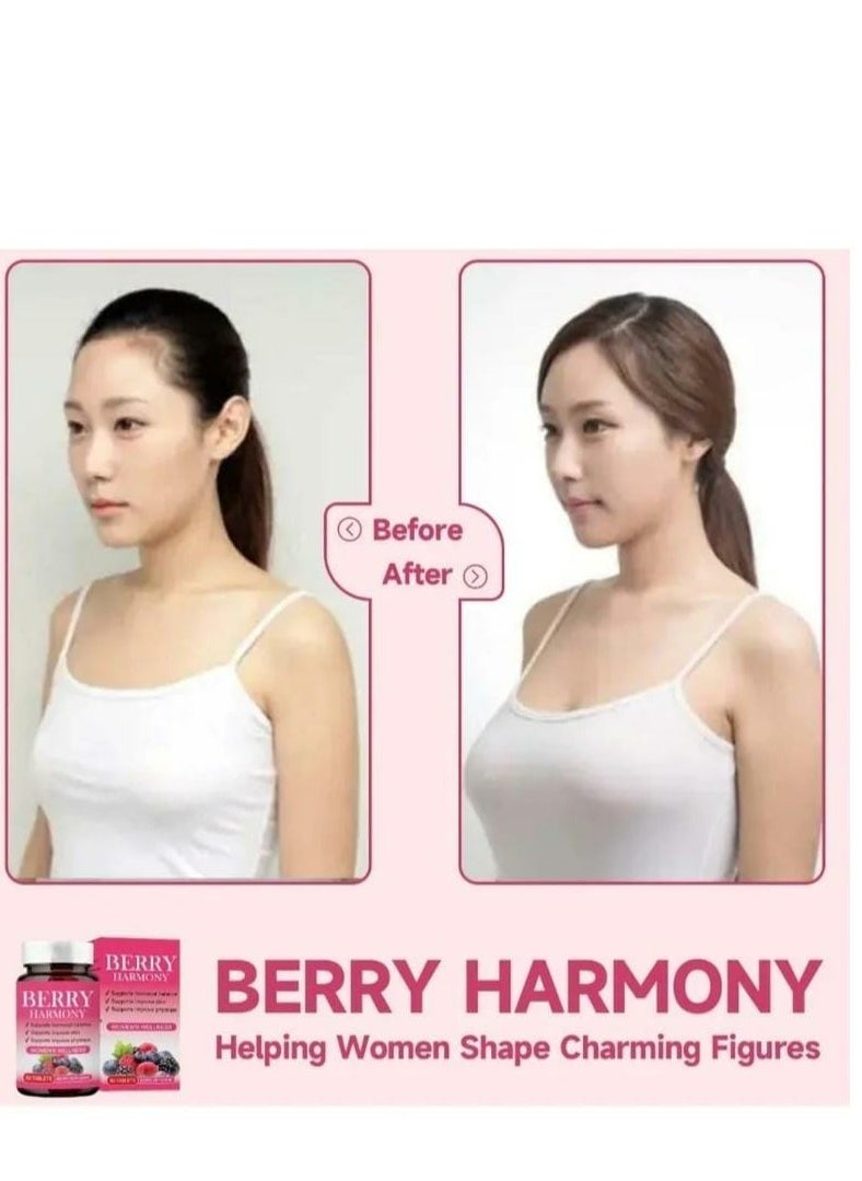 elicare - Berry Harmony Balance Female Hormones 60 Tablets - Image 1