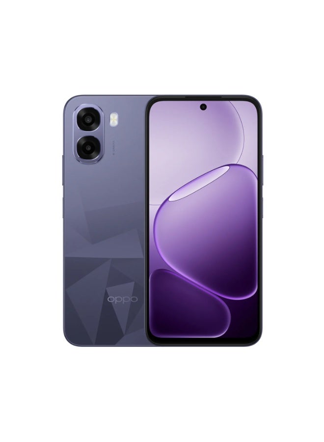 OPPO A6t Dual SIM 5G  Crystal Violet 6GB RAM 128GB - Middle East Version - Image 1