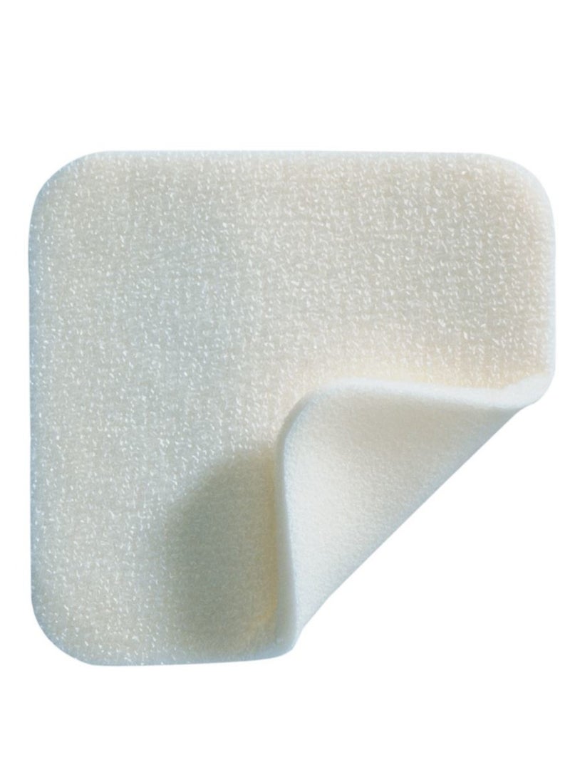 Molnlycke Soft silicone foam dressing (Mepilex) 15×15cm | 6 × 6 inches - 5 pieces with Safetac technology for advanced wound care (for ulcers, burns, pressure ulcers) - Image 2