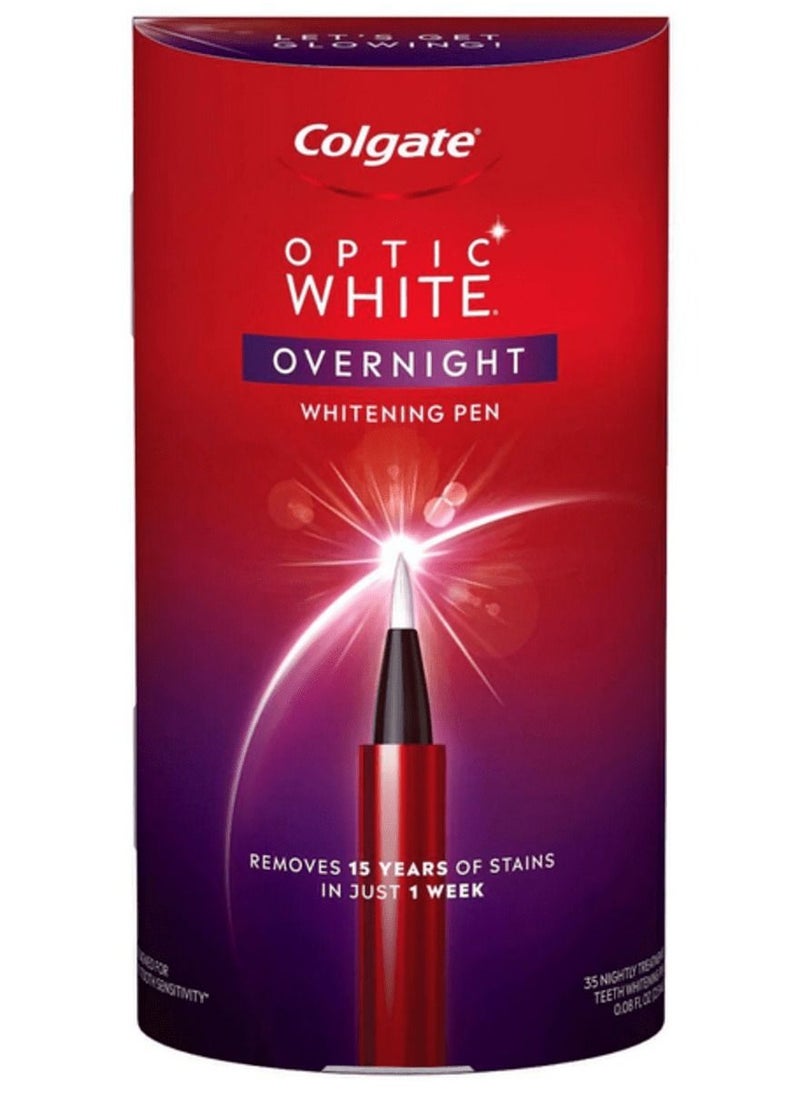 Colgate - COLGATE Optic White Overnight Teeth Whitening Pen 2.5 ml - Image 1