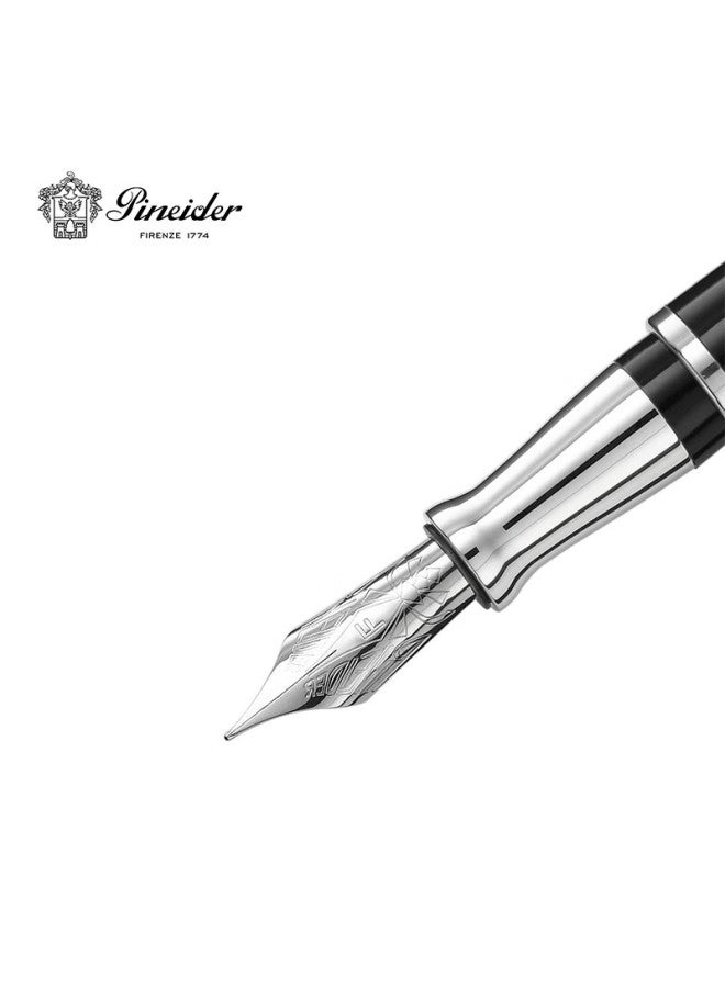 Pineider Avatar Series Black Fountain Pen With F Nib For Men And Women, High-end Ink Pen, Gift Idea Ss Afxppi2101421 Present - Image 4