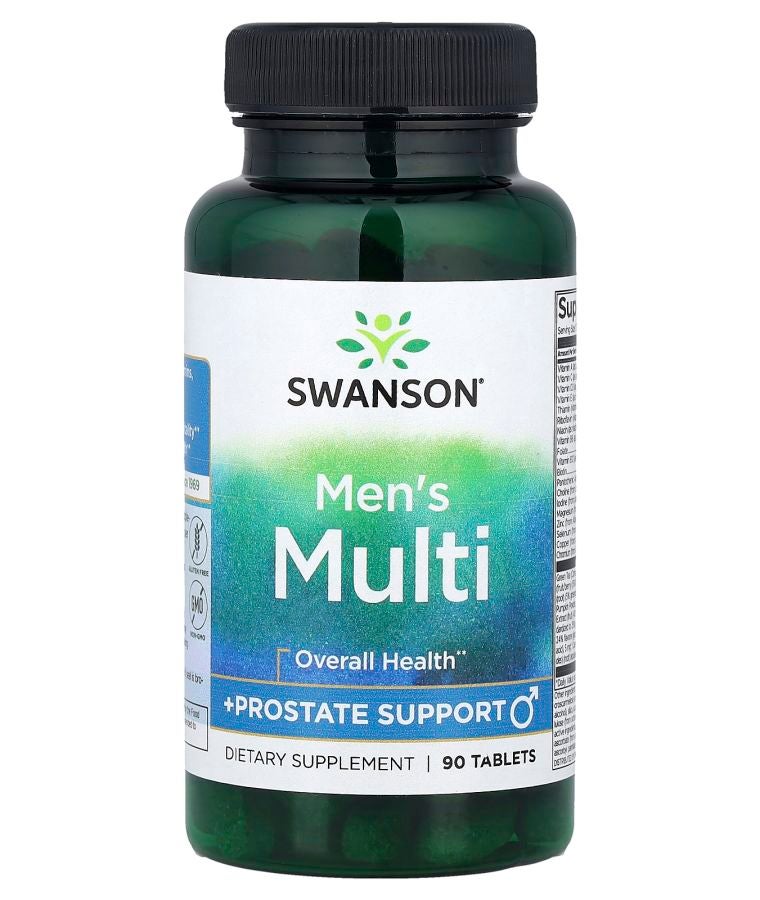 SWANSON Men's Multi + Prostate Support 90 Tablets