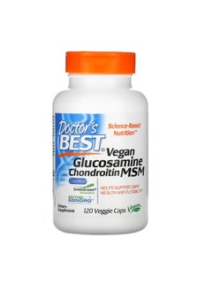 Doctor's Best Vegan Glucosamine Chondroitin MSM 120 Veggie Caps  - Image 1