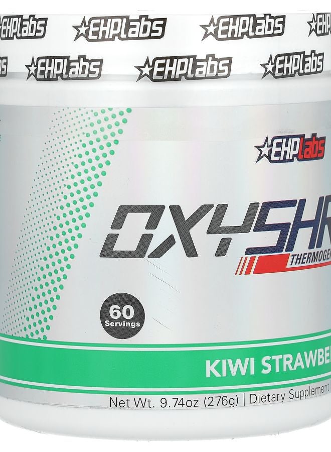EHPLabs أوكسي شريد حارق الدهون الحراري بنكهة الكيوي والفراولة 9.74 أونصة (276 جرام) - Image 2