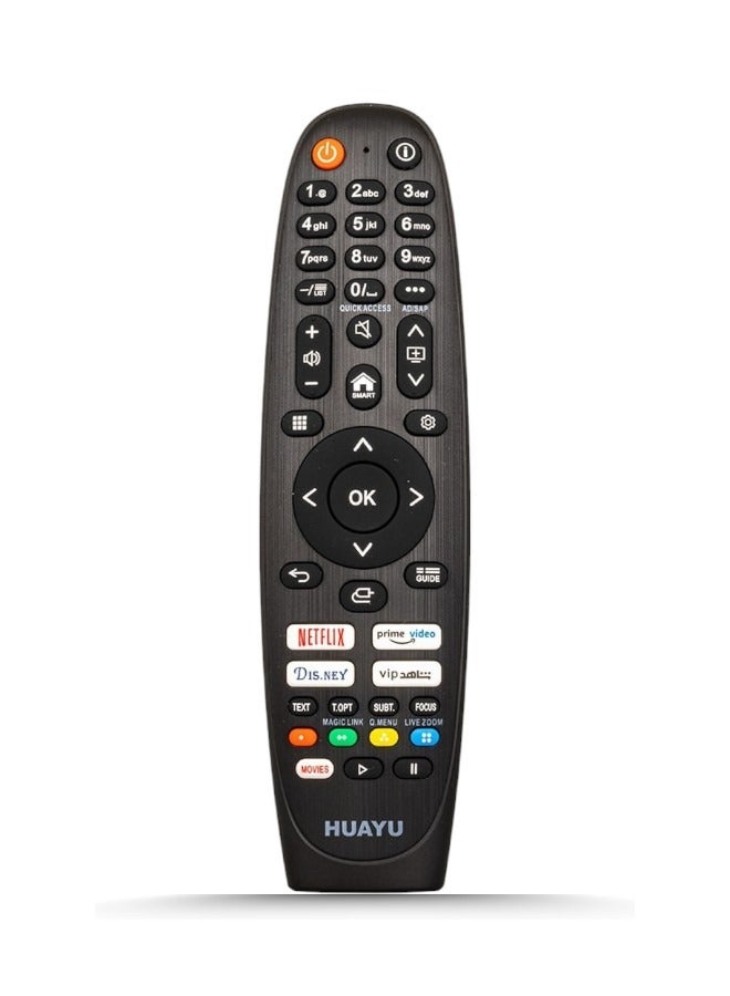 Huayu Replacement Magic Remote Control for LG Smart TV with Voice and Cursor Function, Universal Remote Control for LG Models UHD OLED QNED NanoCell 4K 8K Netflix and Prime Video Shortcut Keys - Image 1