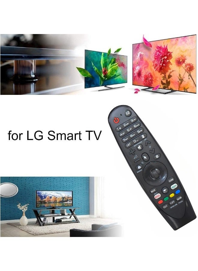 Huayu Replacement Magic Remote Control for LG Smart TV with Voice and Cursor Function, Universal Remote Control for LG Models UHD OLED QNED NanoCell 4K 8K Netflix and Prime Video Shortcut Keys - Image 2