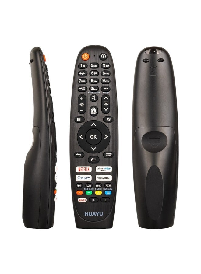 Huayu Replacement Magic Remote Control for LG Smart TV with Voice and Cursor Function, Universal Remote Control for LG Models UHD OLED QNED NanoCell 4K 8K Netflix and Prime Video Shortcut Keys - Image 3