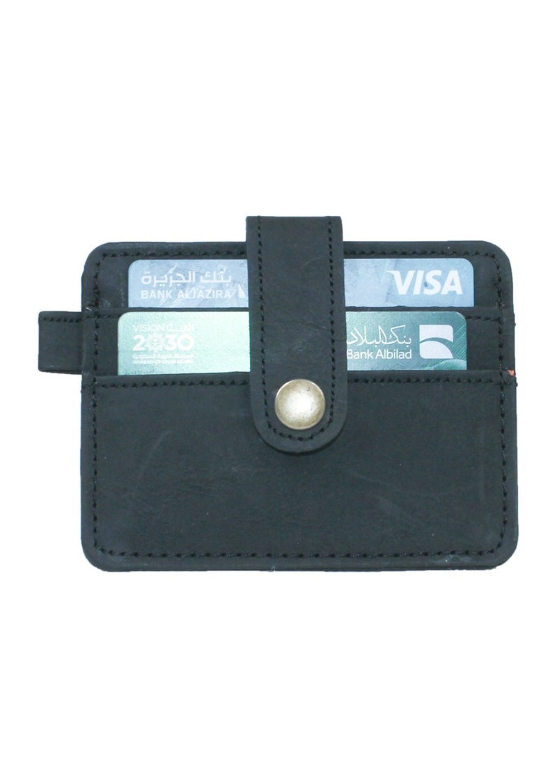 ISHWAZ Original Leather wallet for cards now carry your debit credit ID and all kind of cards with this amazing beautiful wallet with 5 wide and high quality pockets  - Image 3