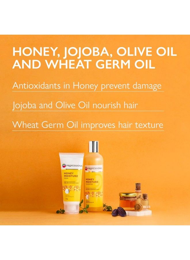 Godrej Professional Honey Moisture Mask (100G) ; For Dry & Damaged Hair ; No Sulphate ; No Paraben ; No Sls ; No Sles ; With Honey & Nourishing Oil - Image 5