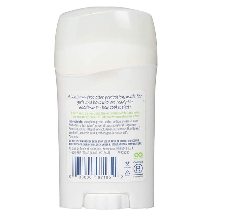 Tom's of Maine Toms of Maine Wicked Cool Kids Deodorant (Freestyle) - Image 3