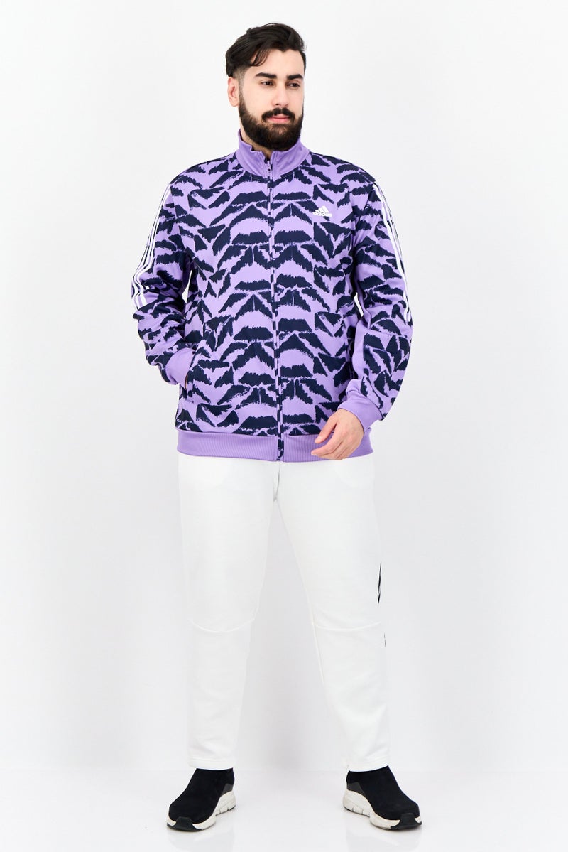 Adidas Men  Sportwear Fit Long Sleeves Training Jacket, Multicolor - Image 4