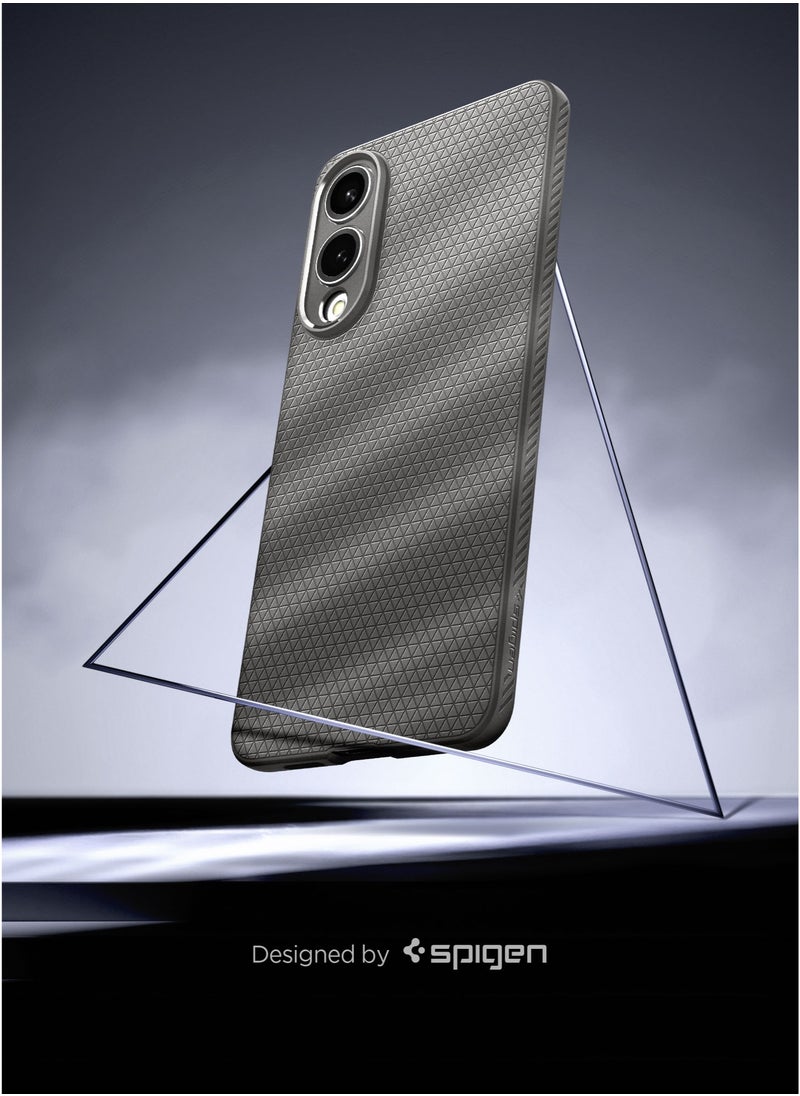 Spigen Liquid Air for Samsung Galaxy S25 EDGE Case Cover (2025) - Marble Gray  - Image 3