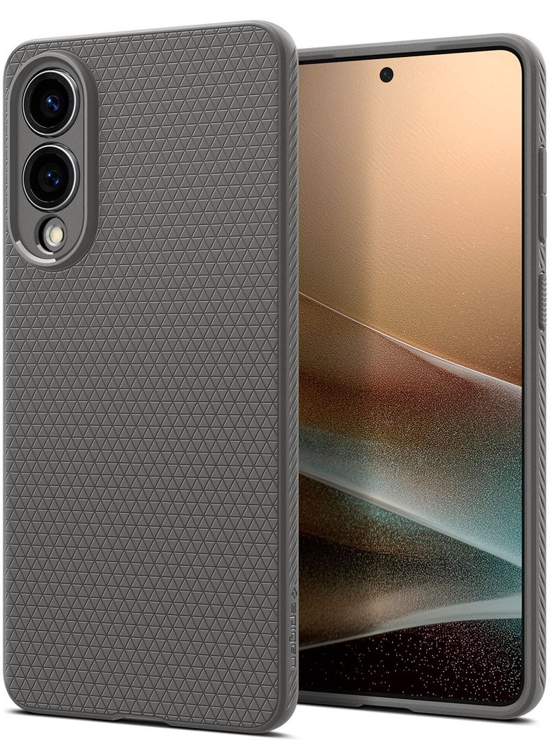 Spigen Liquid Air for Samsung Galaxy S25 EDGE Case Cover (2025) - Marble Gray  - Image 1