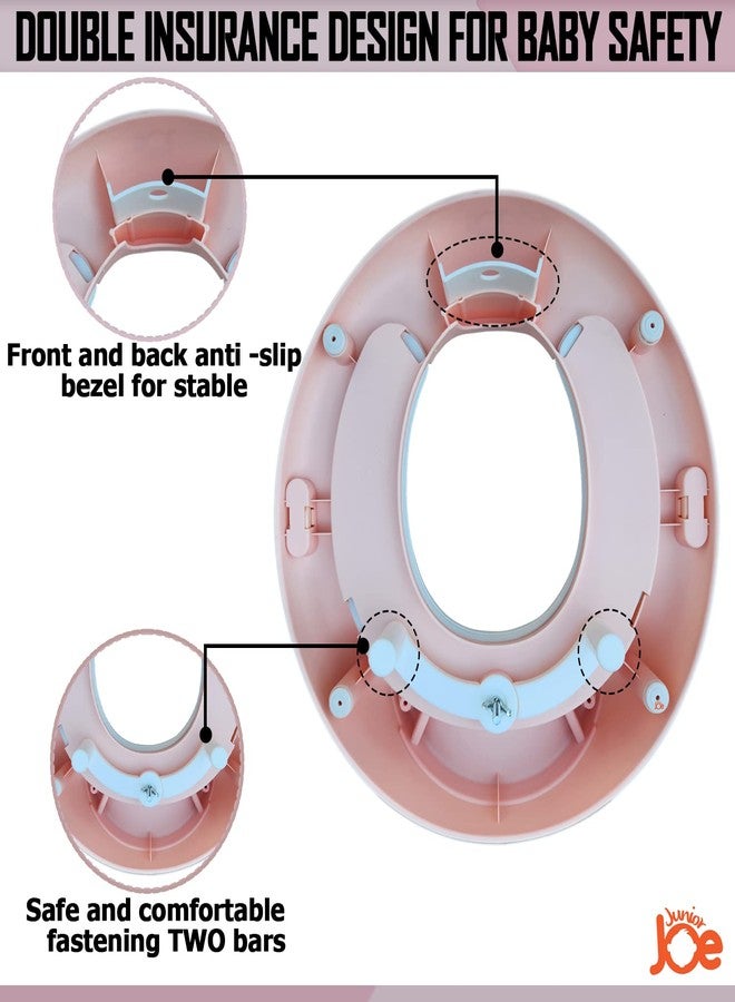 JUNIOR JOE Baby Potty Training Only Toilet Seat (Pink) - Image 4