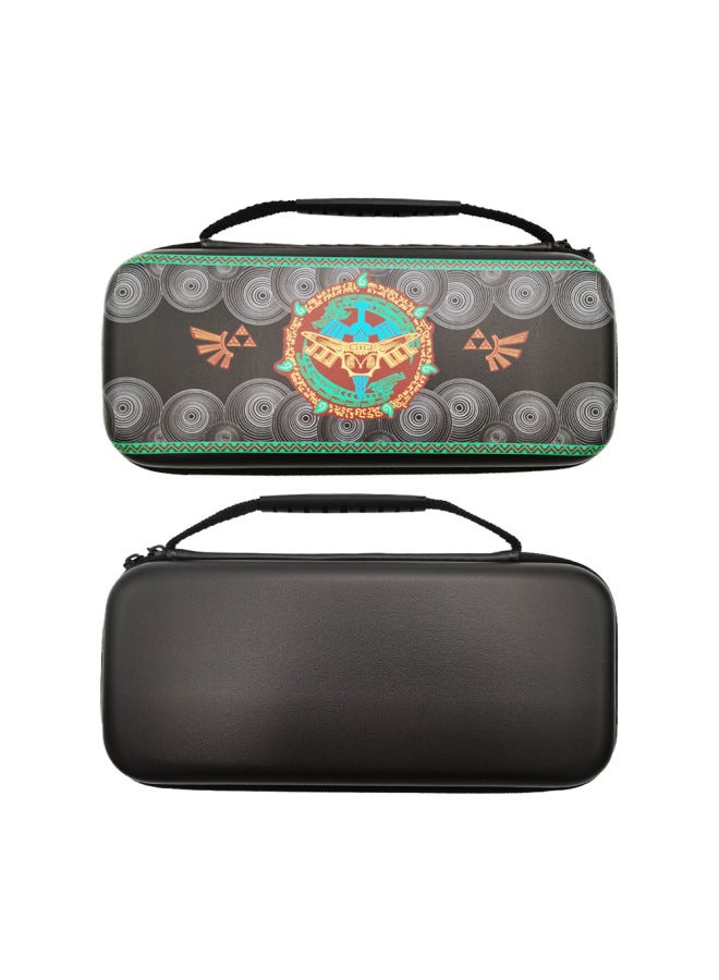 general Nintendo NS OLED Animal Leaf Kingdom Tears Storage Bag Switch Lite Jet Host Hard Bag-Model:My World (slate Pack) - Image 4