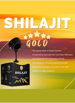 Luqmani Herbs Himalayan Shilajit gold Pure 30gm  - Image 2