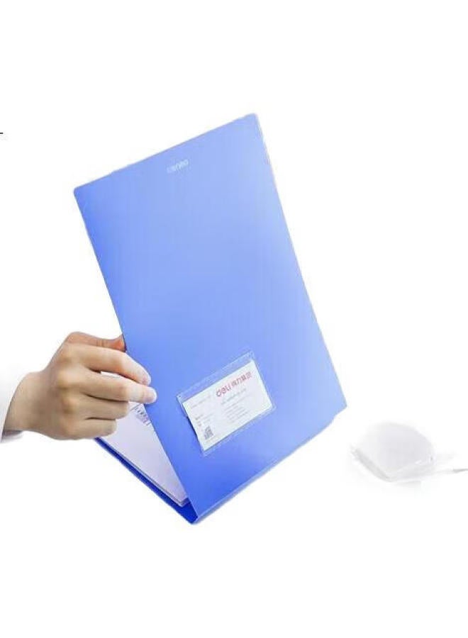 Deli A4 Wall-Mountable Vertical File Folder, Hanging File Holder, Metal Hanging Clip, Single Strong Clip Board, Attendance Sign-In Daily Record Folder, Office 5333 - Image 3