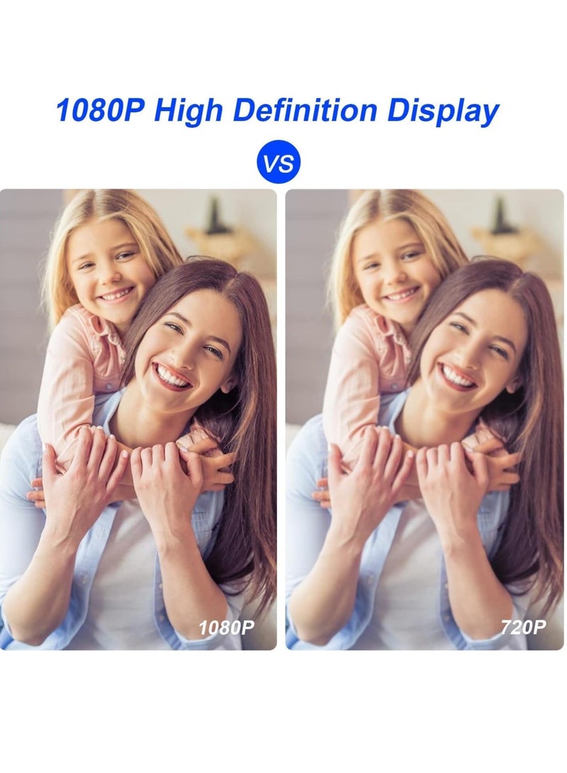 Excefore Wireless Security Camera Mini Outdoor/Indoor with Audio,Hidden Camera, Home Surveillance Camera, 1080P IP HD Build-in Battery 350mah，Infrared Night Vision Dome Camera - Image 3