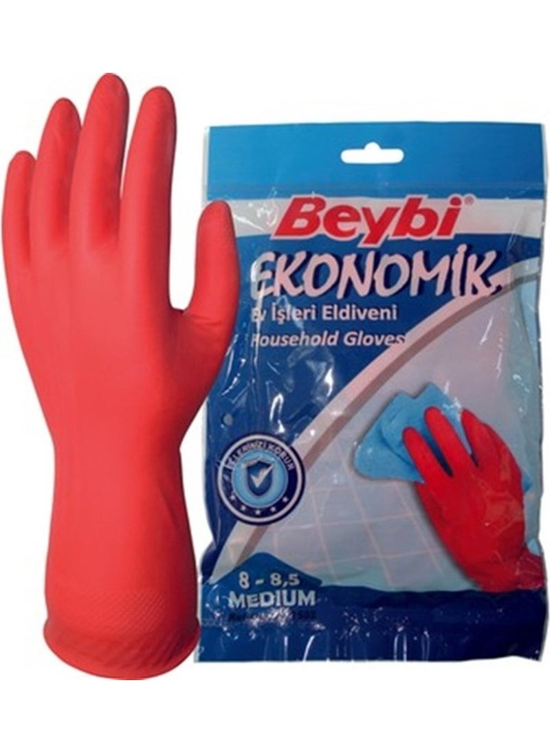Essafe - Beybi Economical Housework Gloves Rubber No: 10-10.5 - Image 1