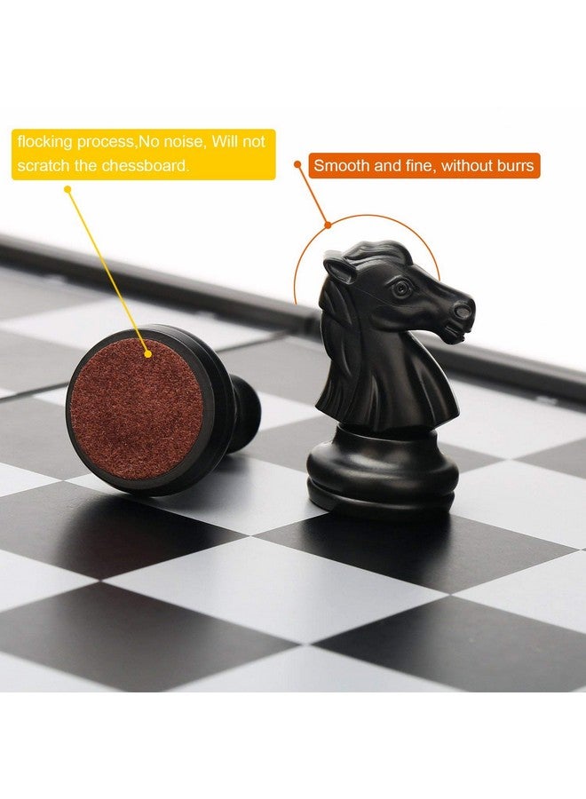 QuadPro Magnetic Travel Chess Set with Folding Chess Board Educational Toys for Kids and Adults, 2 players - Image 5