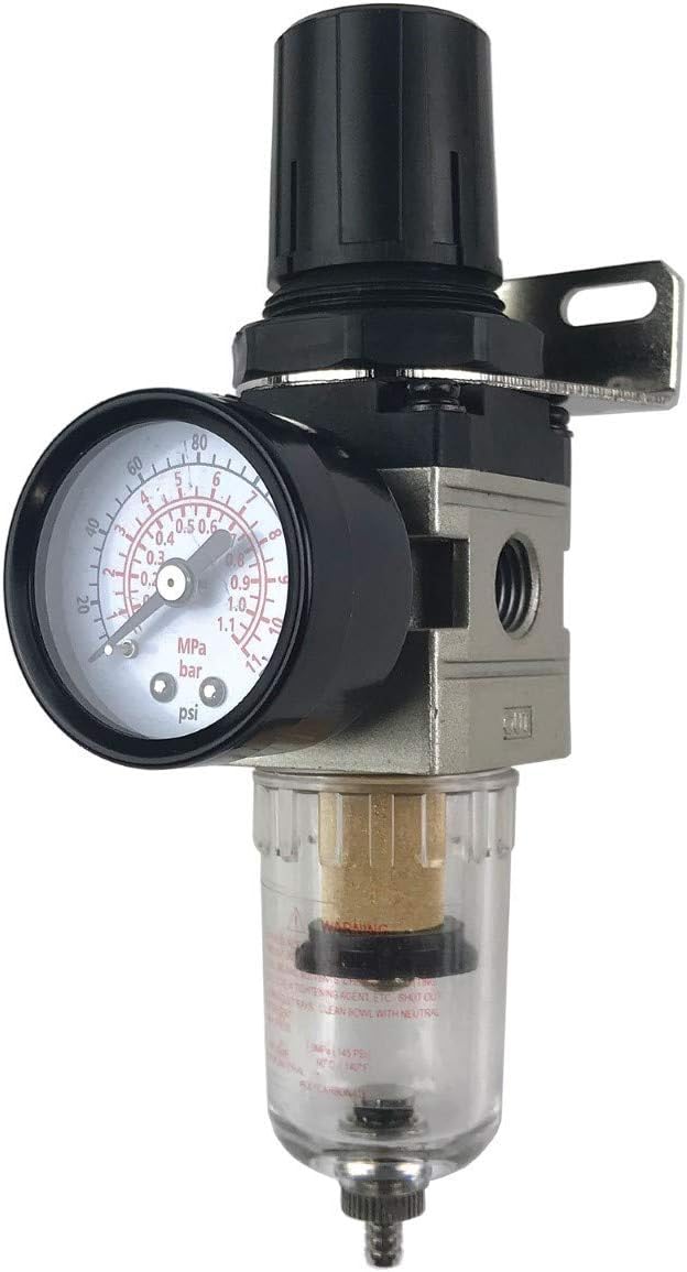 Primefit FR1401G 14 Mini Air Filter Regulator Combo Max PSI 145 - Image 1