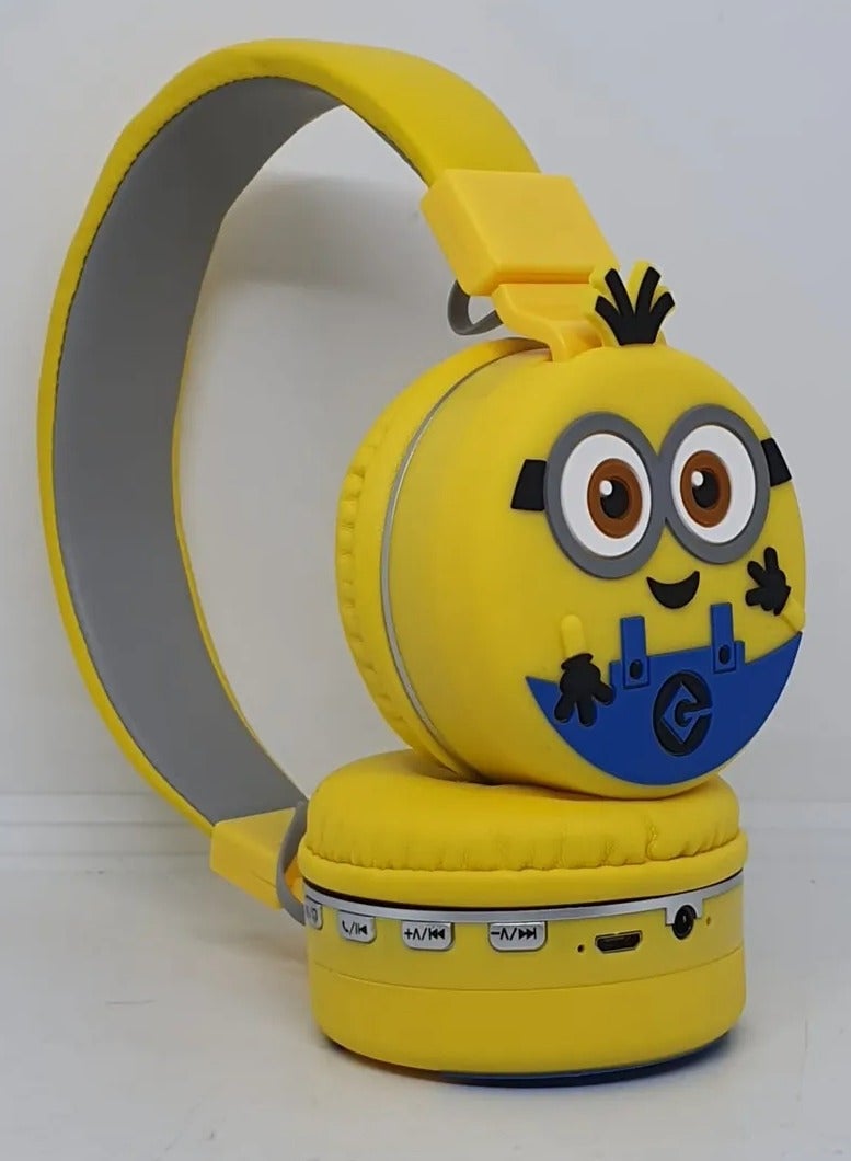 Minions Cartoon Kids Wireless Bluetooth Headphone - Image 4